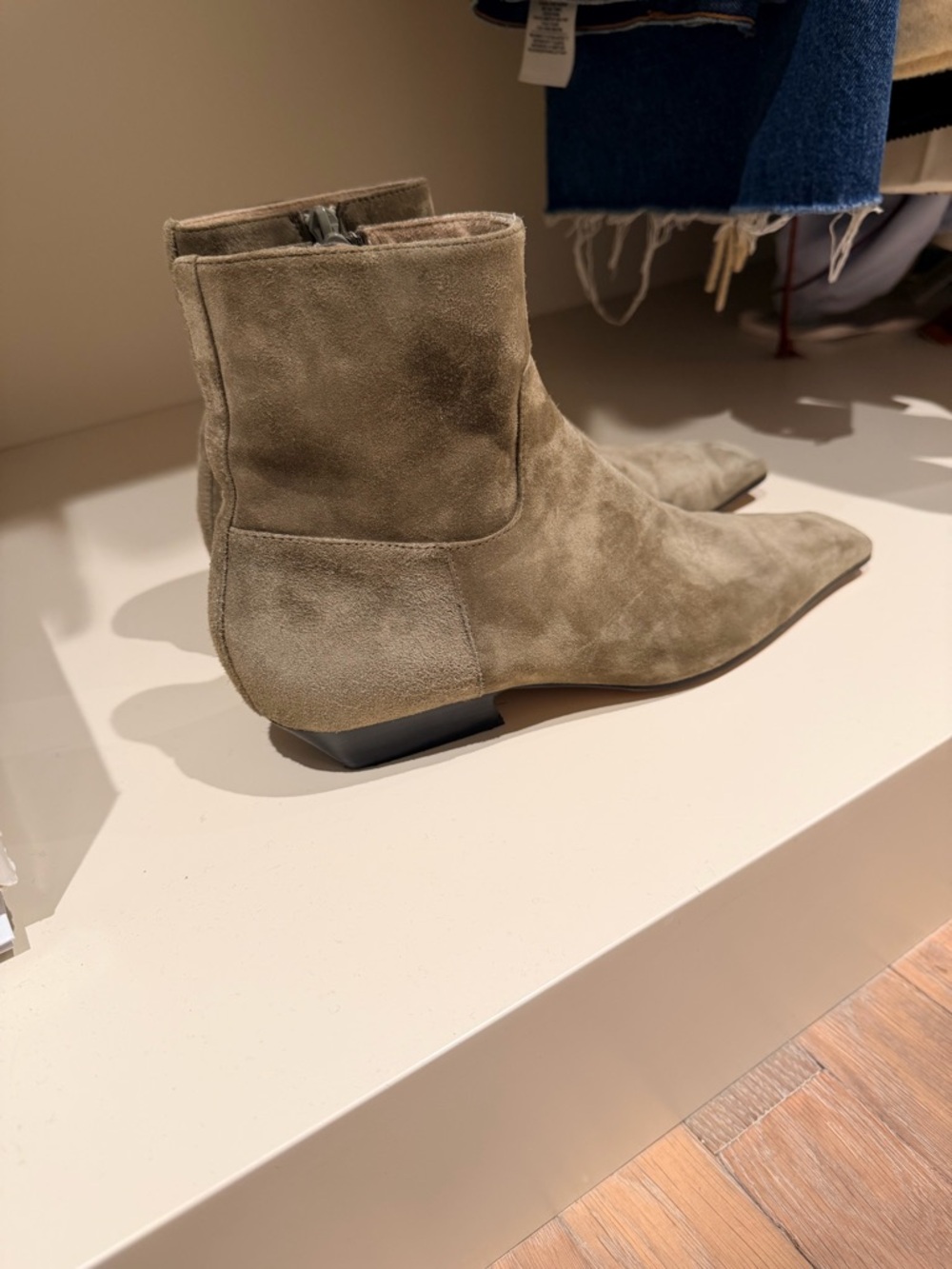 KHAITE marfa boot - khaki green